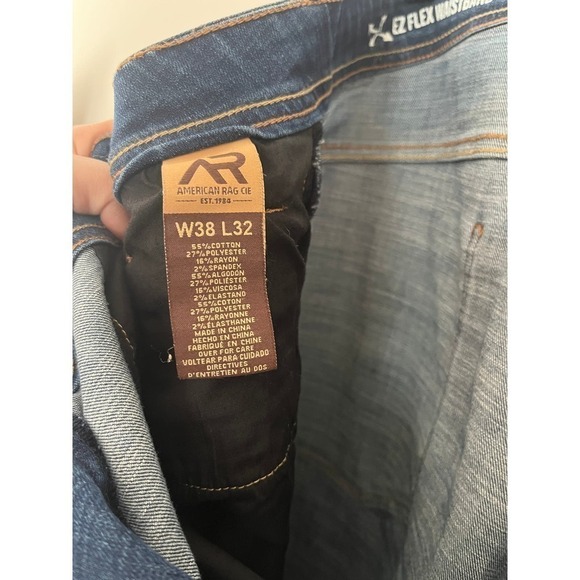 American Rag Cie The Feel Good Jean slim fit waist 38, length 32 - Picture 8 of 8
